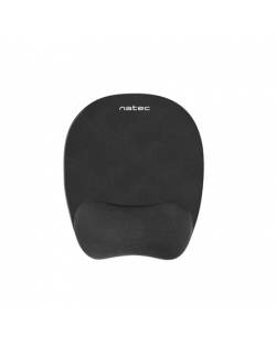 Natec Mouse Pad Chipmunk 195 x 235 x 22 mm, Black