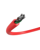 Natec Prati, Angled USB Type C to Type A Cable 1m, Red