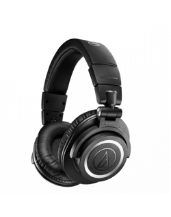 Audio Technica Wireless Over-Ear Headphones ATH-M50xBT2 Over-ear, Microphone, 3.5 mm (1/8″) stereo mini-plug, Wireless, Black