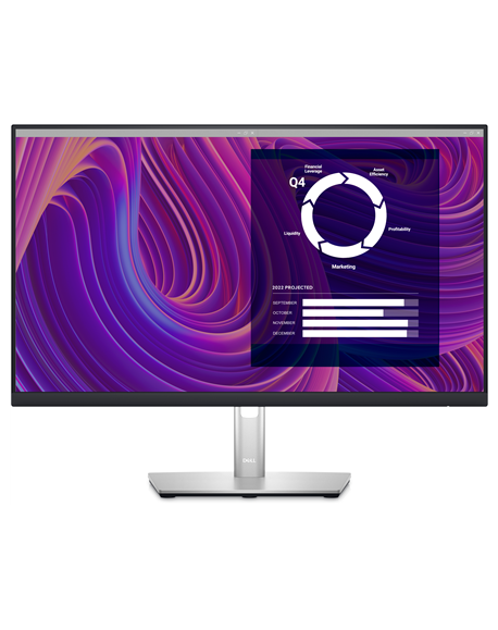 Dell Monitor P2423D 23.8 ", IPS, QHD, 2560 x 1440, 16:9, 5 ms, 300 cd/m², Black, 60 Hz, HDMI ports quantity 1