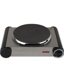 Tristar Free standing table hob KP-6191 Number of burners/cooking zones 1, Stainless Steel/Black, Electric