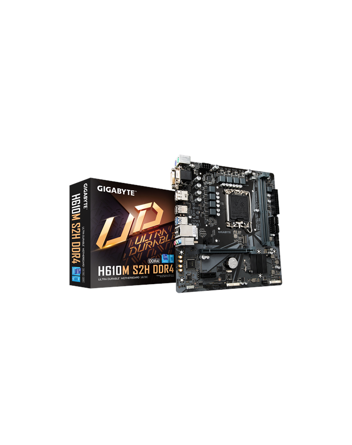 Gigabyte H610M S2H DDR4 1.1 M/B Processor family Intel, Processor