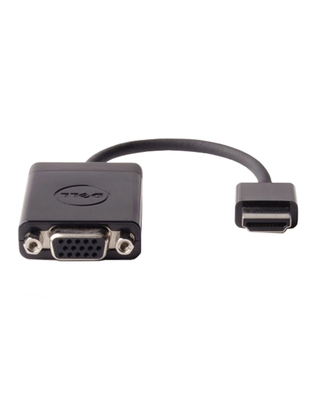 Dell Adapter HDMI to VGA 470-ABZX Black, HDMI - Male