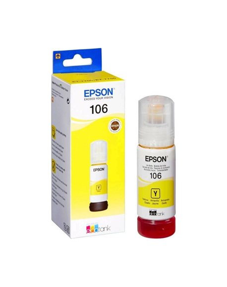 Epson Ecotank 106 Ink Bottle, Yellow