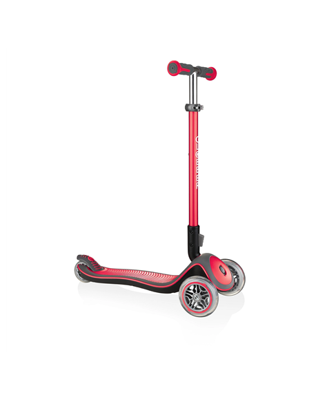 Globber Elite Deluxe Scooter, Red