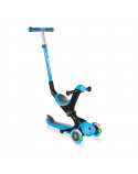Globber Scooter Go Up Deluxe Lights Scooter, Blue