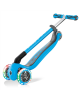Globber Scooter Go Up Deluxe Lights Scooter, Blue