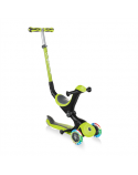 Globber Scooter Go Up Deluxe Lights Scooter, Green