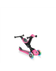Globber Scooter Go Up Deluxe Lights Scooter, Pink