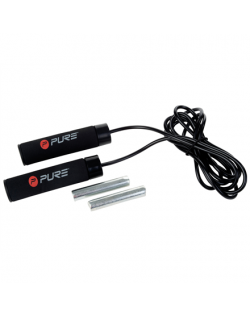 Pure2Improve Weighted Jumprope 285 cm Black, 72% Plastic, 28% Metal