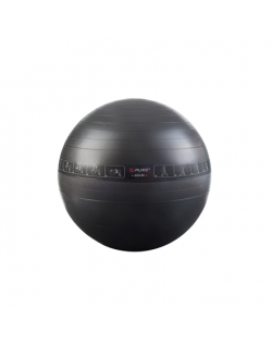 Pure2Improve P2I200070 Exercise Ball, 65 cm, Black, PVC