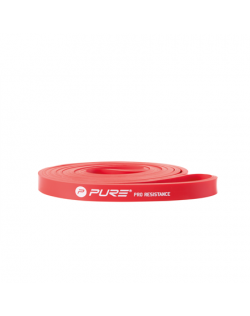 Pure2Improve Pro Resistance Band Medium Red, 100% Latex