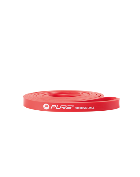 Pure2Improve Pro Resistance Band Medium Red, 100% Latex