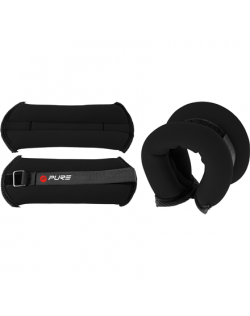 Pure2Improve Ankle and Wrist Weights, 2x0,5 kg Black