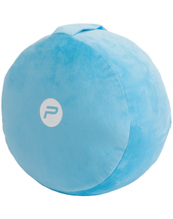 Pure2Improve Meditation Pillow Blue, Super Soft Velour Polyester Outer, Polypropylene/Cotton Filling