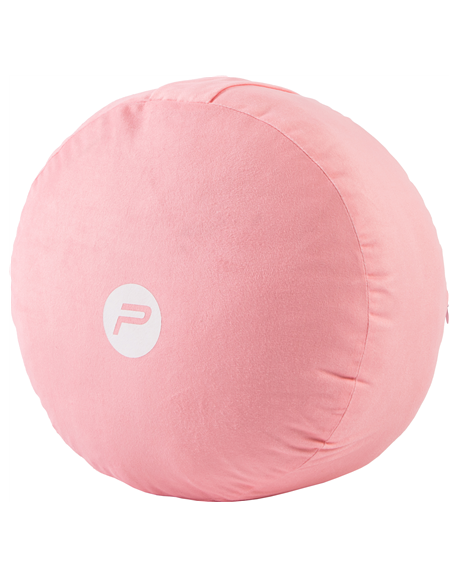 Pure2Improve Meditation Pillow Pink, Super Soft Velour Polyester Outer, Polypropylene/Cotton Filling