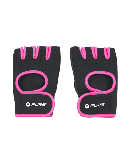 Pure2Improve Fitness Gloves Black/Pink, Neoprene