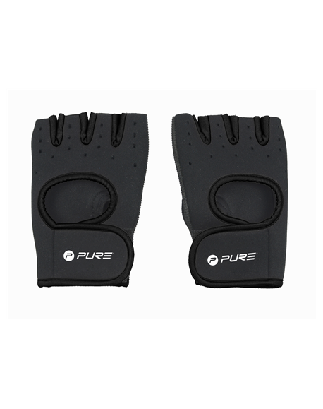 Pure2Improve Fitness Gloves Black, Neoprene