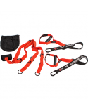 Pure2Improve Suspension Trainer Pro Black/Red, 70% Pp, 15% Plastic, 10% Metal, 5% Nylon