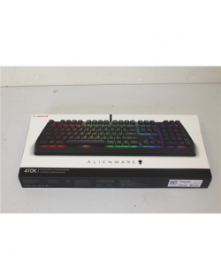 SALE OUT. Dell Alienware RGB Mechanical Gaming Keyboard | AW410K (US Int.) Dell DEMO