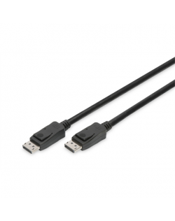 Digitus DisplayPort Connection Cable AK-340106-010-S Black, DisplayPort to DisplayPort, 1 m