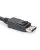 Digitus DisplayPort Connection Cable AK-340106-010-S Black, DisplayPort to DisplayPort, 1 m