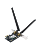 Asus AX1800 Dual-Band Bluetooth 5.2 PCIe Wi-Fi Adapter PCE-AX1800 802.11ax, 574+1201 Mbit/s, MU-MiMO Yes, No mobile broadband, A