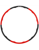 Pure2Improve Hula Hoop Black/Red, Foam, PP (Polypropylene)