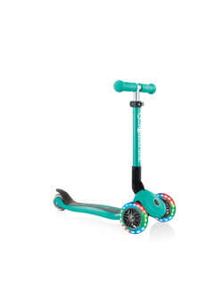 Globber Junior Foldable Light Scooter, Emerald green