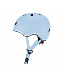 Globber Helmet Go Up Lights Pastel blue