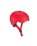 Globber Helmet Go Up Lights Red