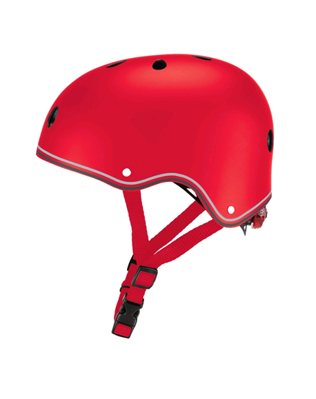 Globber Helmet Primo Lights Red