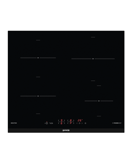 Gorenje Hob IT641BCSC7 Induction, Number of burners/cooking zones 4, Electronic, Timer, Black, Display