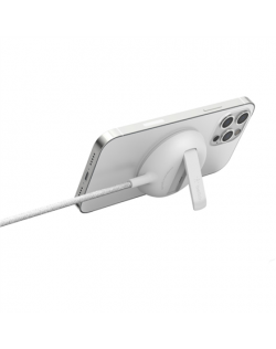 BELKIN BOOST CHARGE Magnetic Portable Wireless Charger Pad, 15W, White