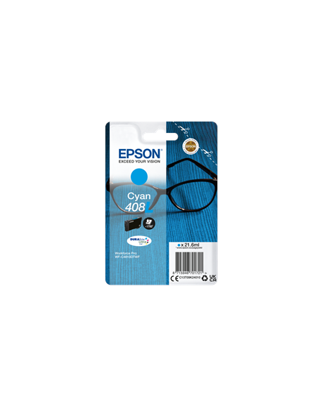 Epson DURABrite Ultra 408L Ink cartrige, Cyan