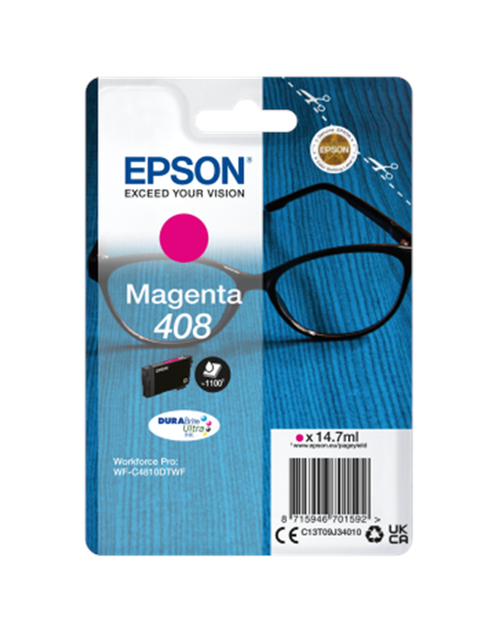 Epson DURABrite Ultra 408L Ink cartrige, Magenta