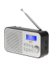 Camry Portable Radio CR 1179 Display LCD, Black/Silver, Alarm function