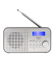 Camry Portable Radio CR 1179 Display LCD, Black/Silver, Alarm function