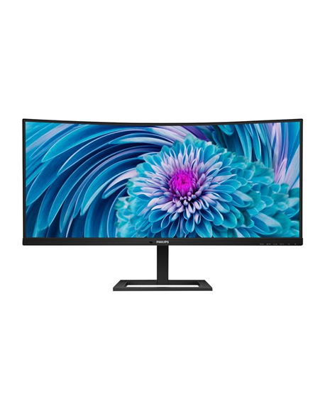 Philips UltraWide LCD Monitor 346E2CUAE 34 ", VA, WQHD, 3440 x 1440, 21:9, 4 ms, 300 cd/m², Black