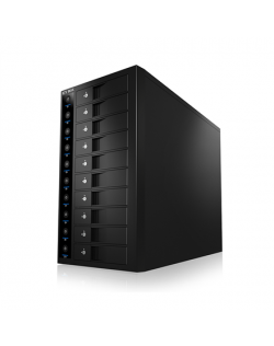 Raidsonic ICY BOX 10-Bay External SINGLE System for 10x SATA 3.5" I/II/III HDD SATA, USB 3.0