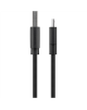 Goobay Micro USB charging and sync cable 46800 Black, USB 2.0 micro male (type B), USB 2.0 male (type A)