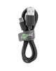 Goobay Micro USB charging and sync cable 46800 Black, USB 2.0 micro male (type B), USB 2.0 male (type A)