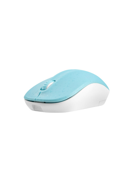 Natec Mouse, Toucan, Wireless, 1600 DPI, Optical, Blue/White