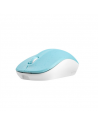 Natec Mouse, Toucan, Wireless, 1600 DPI, Optical, Blue/White