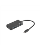 Natec USB 3.0 HUB, Silkworm, 4-Port, Black