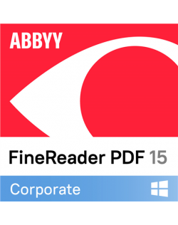 ABBYY FineReader PDF 15 Corporate, Single User License (ESD), Subscription 1 year