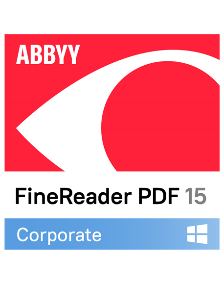 ABBYY FineReader PDF 15 Corporate, Single User License (ESD), Subscription 1 year