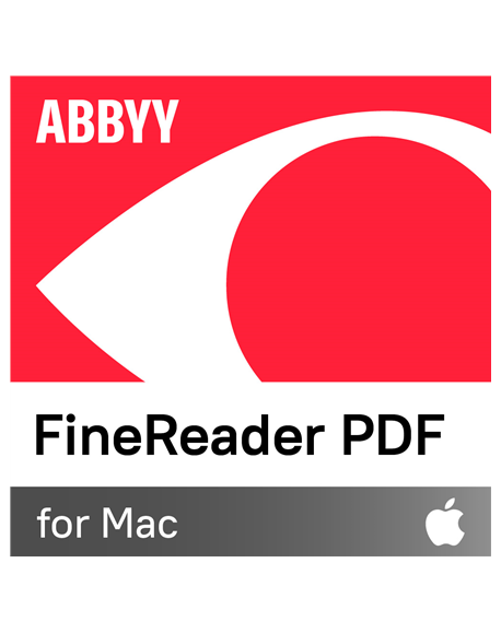 ABBYY FineReader PDF for Mac, Single User License (ESD), Subscription 1 year