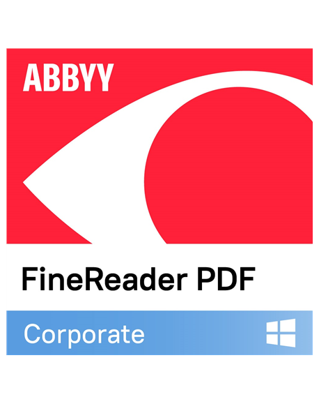 ABBYY FineReader PDF Corporate, Volume License (per Seat), Subscription 3 years, 5 - 25 Licenses