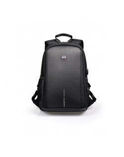 PORT DESIGNS ANTI-THEFT Chicago EVO Fits up to size 15.6 ", Black, 13-15.6 ", Shoulder strap, Backpack